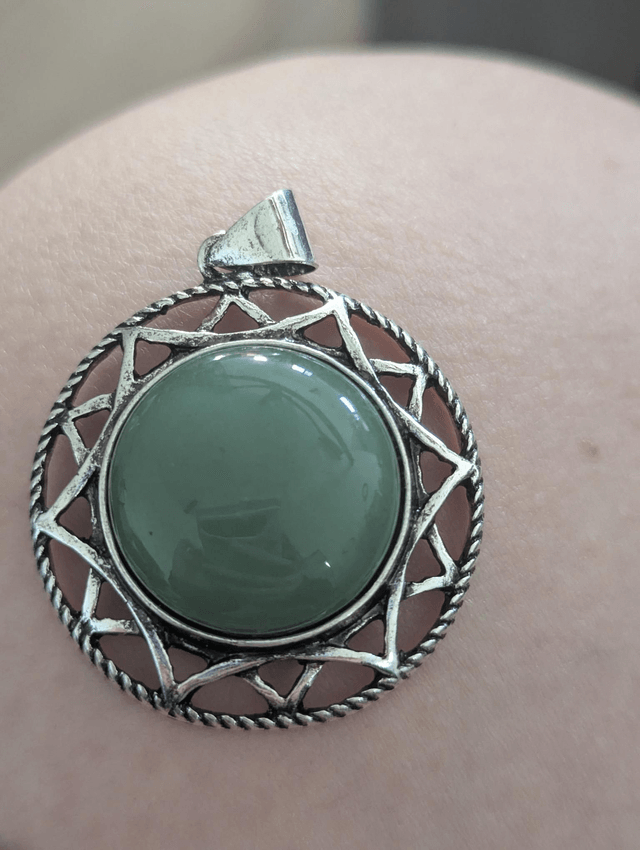 Pendentif Aventurine Verte 