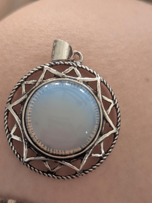 Pendentif Opaline
