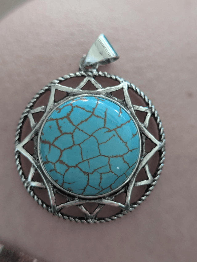 Pendentif Turquoise 