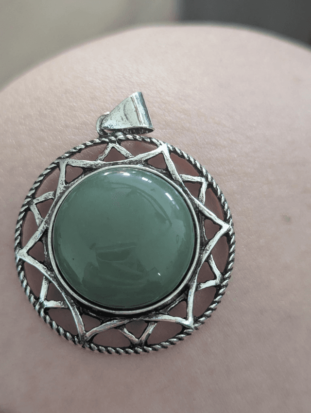 Pendentif Aventurine Verte 